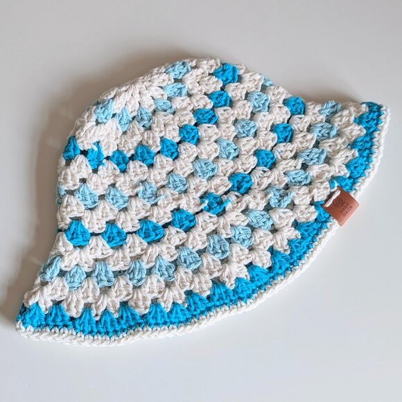 Handmade Crochet Bucket Hat - Picture 1 of 9